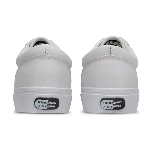 Revenge X Storm Old Skool |  Bolt White/ Silver| LIMITED EDITION | NEW👟🩶👟
