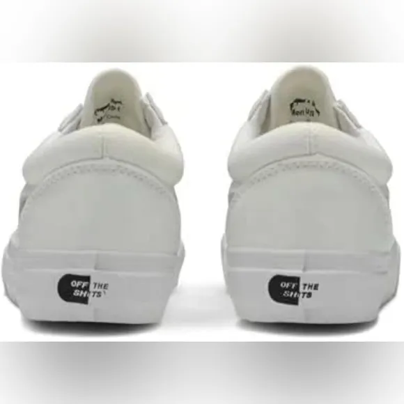 Revenge X Storm Old Skool |  Bolt White/ Silver| LIMITED EDITION | NEW👟🩶👟