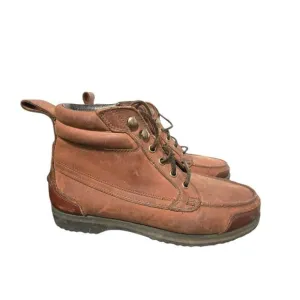 RJ Colt Brown Leather Mens Nomad Chukka Ankle Boots‎ Size 8