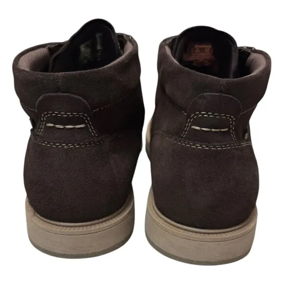 ROCKPORT DUNHAM LEATHER SUEDE Business Casual Designer Chukka Boots Shoes Men 13
