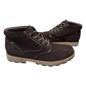 ROCKPORT DUNHAM LEATHER SUEDE Business Casual Designer Chukka Boots Shoes Men 13