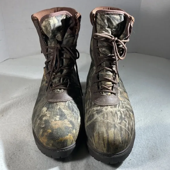 Rocky Mens Vintage Camouflage Gore-Tex Hunting Wilderness Boots