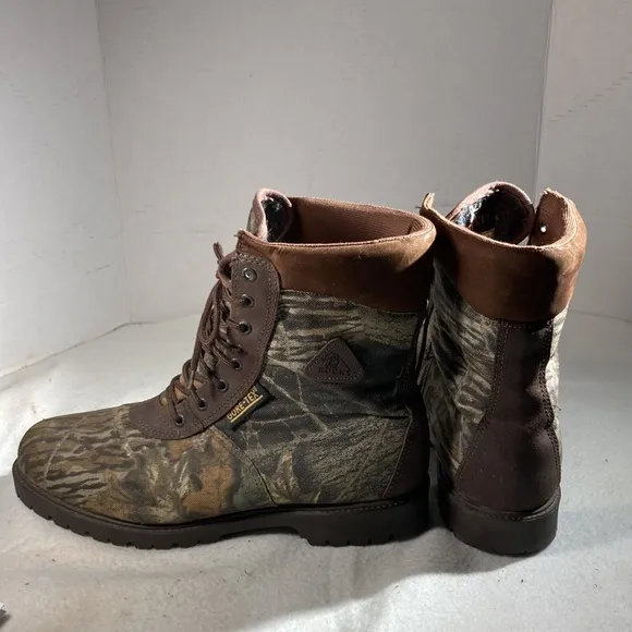 Rocky Mens Vintage Camouflage Gore-Tex Hunting Wilderness Boots
