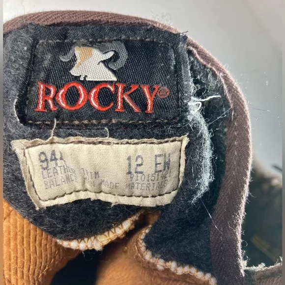 Rocky Mens Vintage Camouflage Gore-Tex Hunting Wilderness Boots