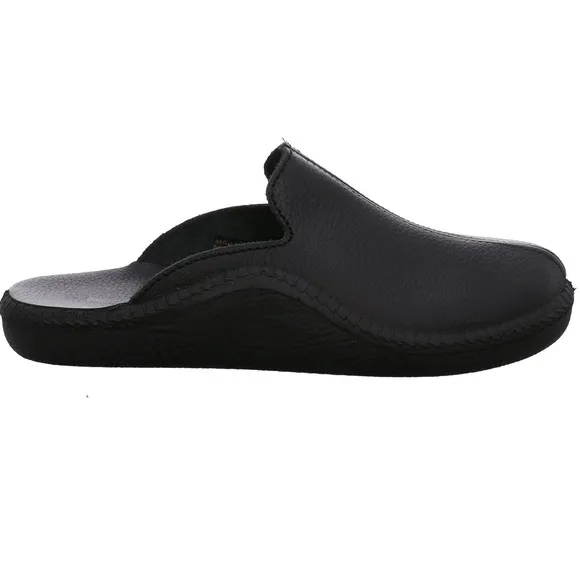 ROMIKA Josef Seibel Mokasso 202G Mens Black Leather Indoor Outdoor Shoe 46 US 12