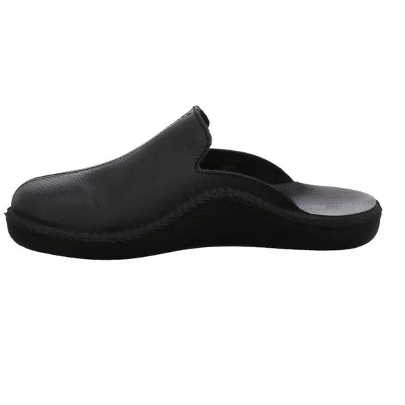 ROMIKA Josef Seibel Mokasso 202G Mens Black Leather Indoor Outdoor Shoe 46 US 12