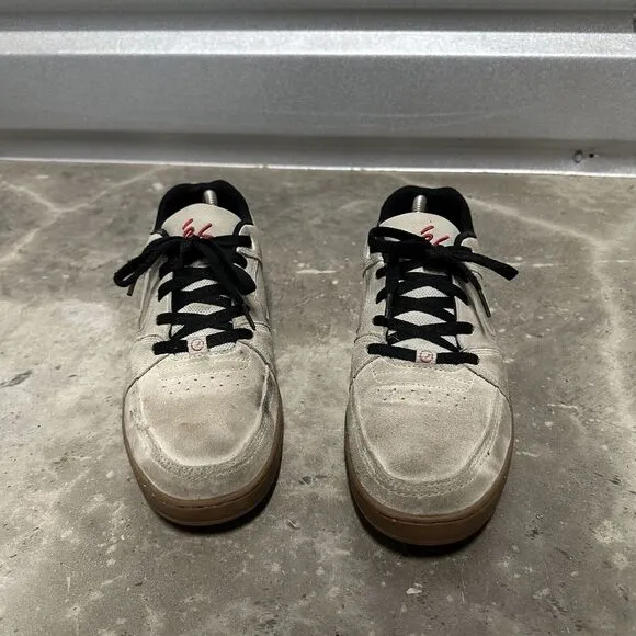 éS Accel Slim‎ Skateboard Shoes Men's Size 9.5 Tan ES Rare Ever Stitch