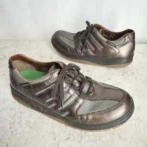 SANO by MEPHISTO Womens Shoes Size 8.5 Brown Leather Rolling Athletic Walking