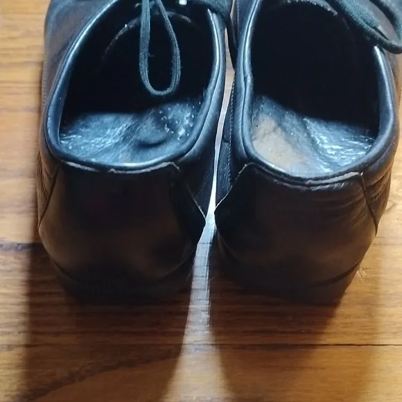 SAS Men's Black Leather Shoes Size 12