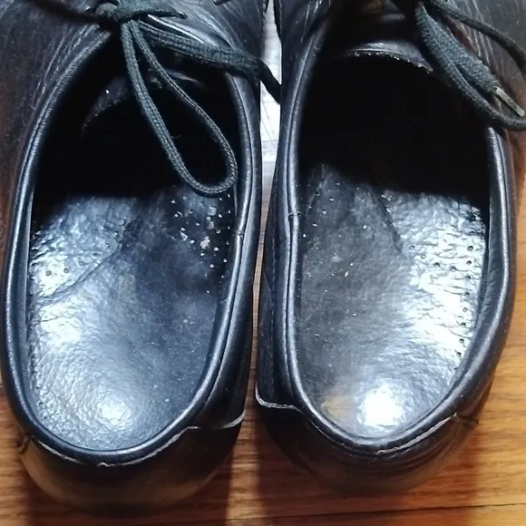 SAS Men's Black Leather Shoes Size 12