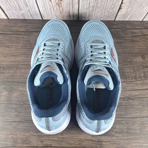 Saucony Omni 19 Running Shoes Women's Sz 9.5 Sky Storm (VGC)
