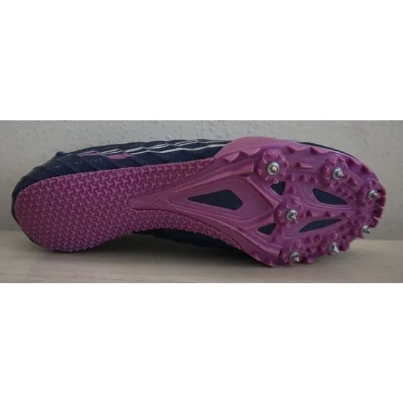 Saucony S19055-33 Women's Sz 9B Indigo/Grape Spitfire 5 Racing Shoes