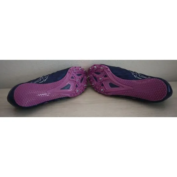 Saucony S19055-33 Women's Sz 9B Indigo/Grape Spitfire 5 Racing Shoes