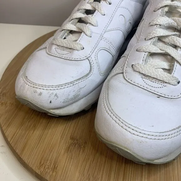 Saucony Shadow Mens Size 8 Running Shoes White Vintage Classic Sneakers