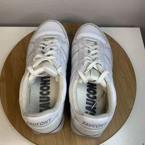 Saucony Shadow Mens Size 8 Running Shoes White Vintage Classic Sneakers