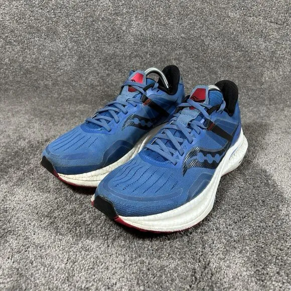 Saucony Tempus S20720-18 Blue Athletic Running Shoes Sneakers Mens Size 10