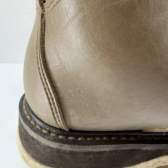 Simms Freestone Wading Boots Men's 10 Fly Fishing Brown Leather Felt Sole