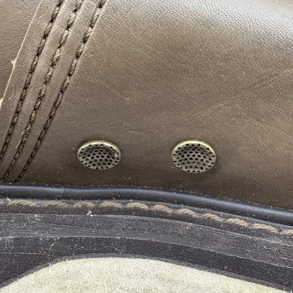 Simms Freestone Wading Boots Men's 10 Fly Fishing Brown Leather Felt Sole