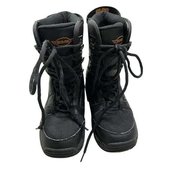 Sims Youth / Big Boy Snowboarding Boots - Lace Up Insulated - size 4