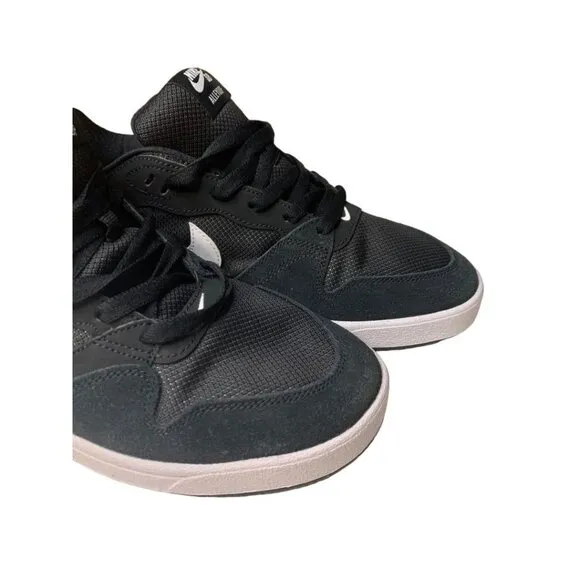 Size 10 Nike Mens Black SB AlleyOOP Skateboard Shoes CJ0882 001