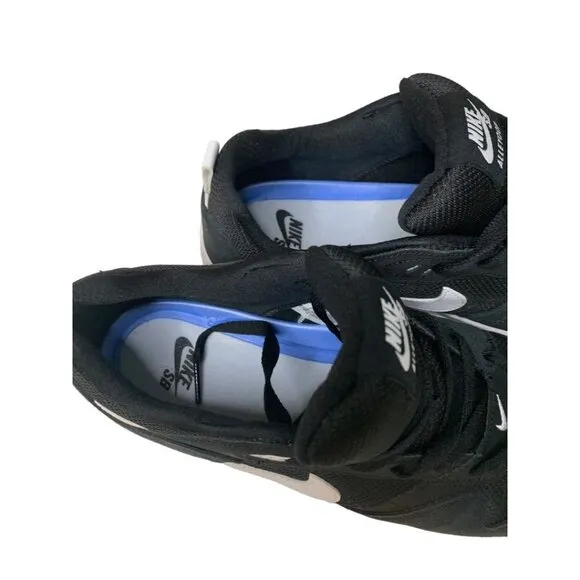 Size 10 Nike Mens Black SB AlleyOOP Skateboard Shoes CJ0882 001