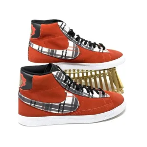 Size 10.5 - Nike Ben Simmons x Blazer Premium Mid Plaid CJ9782-600
