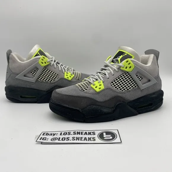 Size 5y- (GS)Jordan 4 Retro SE Mid Neon 95 (CT5343-007)