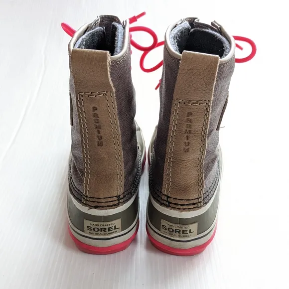 SOREL 1964 Premium Lace-up Waterproof Duck Boots size 5