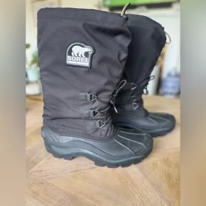 Sorel Blizzard Men’s Insulated Winter Snow Rain Boots Black Size 11