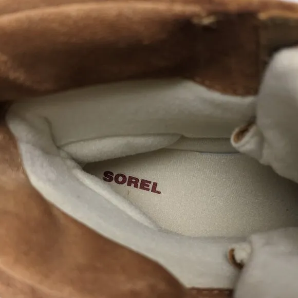 Sorel Cheyanne II Waterproof Winter Boots, Tan Leather, Men's 11.5 M
