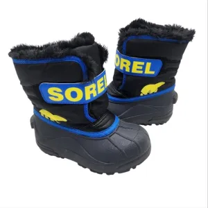 Sorel Kids Unisex Snow Commander‎ Insulated Waterproof Boot Size 10 NEW