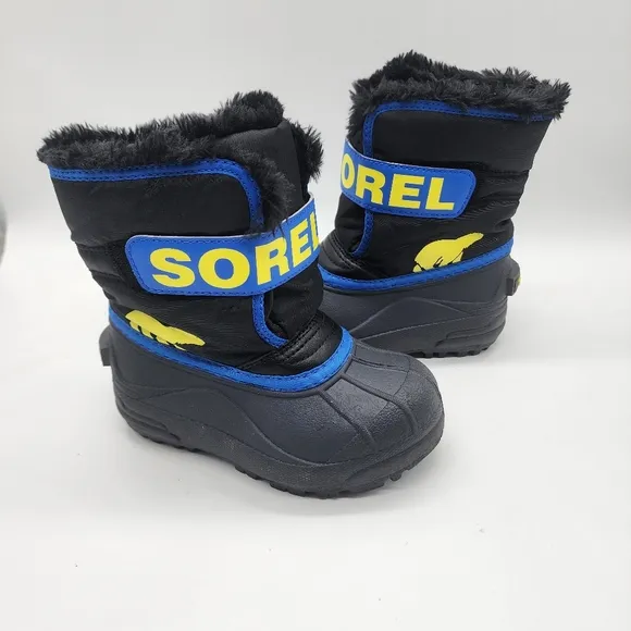 Sorel Kids Unisex Snow Commander‎ Insulated Waterproof Boot Size 10 NEW