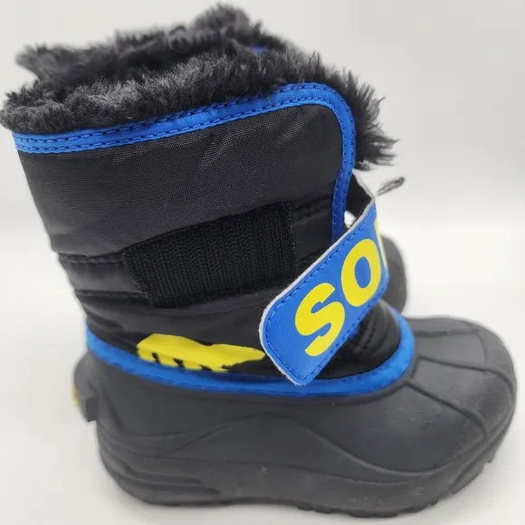 Sorel Kids Unisex Snow Commander‎ Insulated Waterproof Boot Size 10 NEW