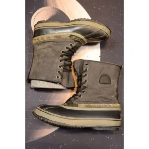 Sorel Mens 1964 Premium T‎ Cvs Boots NM 1560-011 Black Gray Size 9.5 US
