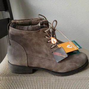 Sparto Brown Faux Leather Thermolite Boots