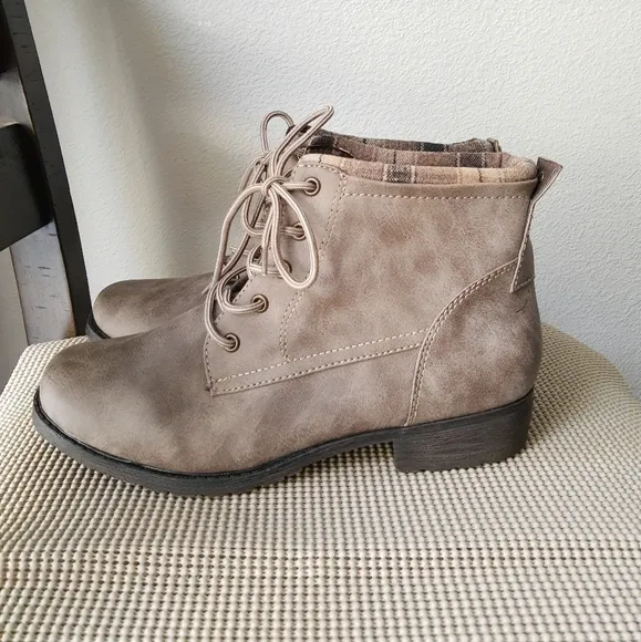 Sparto Brown Faux Leather Thermolite Boots