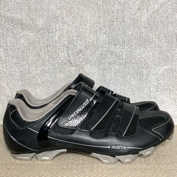 Specialized Raita MTB Womens Black Cycling Mountain Bike Shoes SZ EU 41 &amp; US 9.5