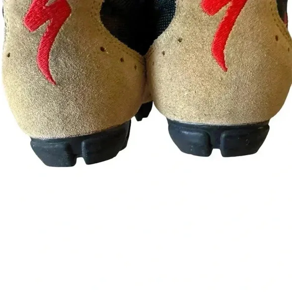 Specialized Sport Mountain Bike MTB Suede Cycling Shoes 610-1238 Size 39/ US 8