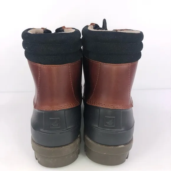 Sperry Top Sider Avenue Waterproof Duck Boots Men Brown STS10548
