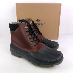 Sperry Top Sider Avenue Waterproof Duck Boots Men Brown STS10548