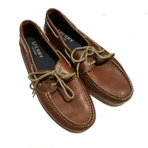 Sperry Top-Sider Brown Leather Dock Shoes Men's 12.5