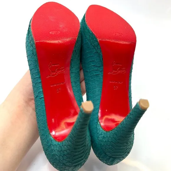 🌷❤️‍🔥SPRING SALE 🔥 FINAL PRICE🌷💥Christian Louboutin Altadama 100 Pumps 37