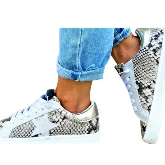 Steve Madden Animal Print Starling Sneaker