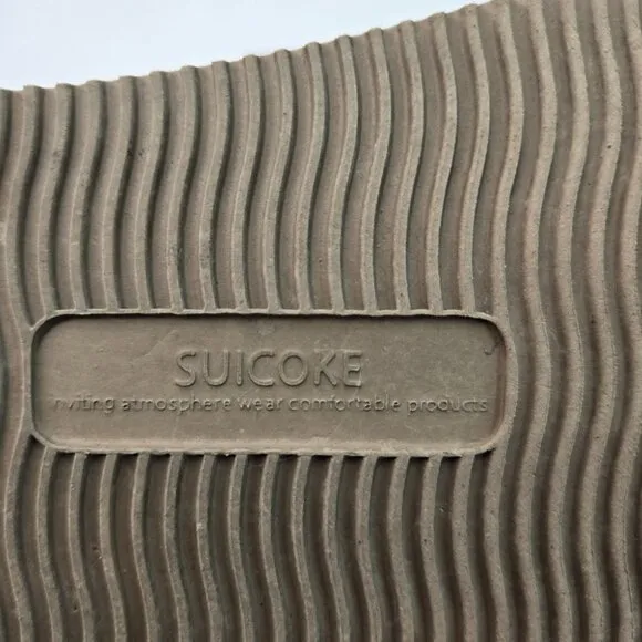 Suicoke Flat Dad Sandals Womens 12 Tan Open Toe Casual Walking Comofort Utility