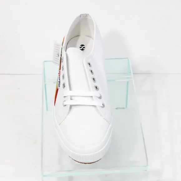 Superga Rainbow Sneakers sz 9 NEW Women Colorful Shoes Classic 2750