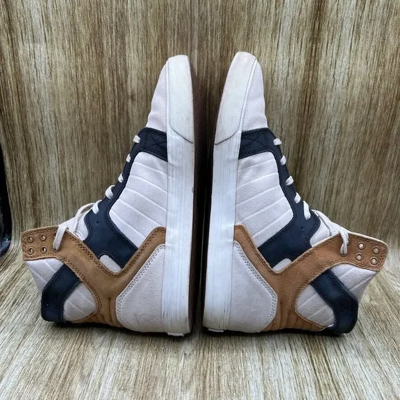Supra Skytop Muska 001 Men's Size 11.5 Suede Skateboard Sneakers High Top Shoes