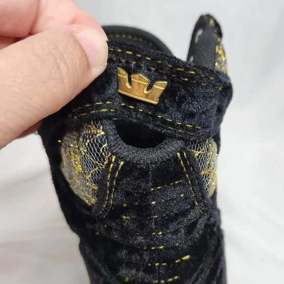 Supra x Disney Beauty &amp; the Beast Limited Edition Skytop Sneakers | Girls 4.5