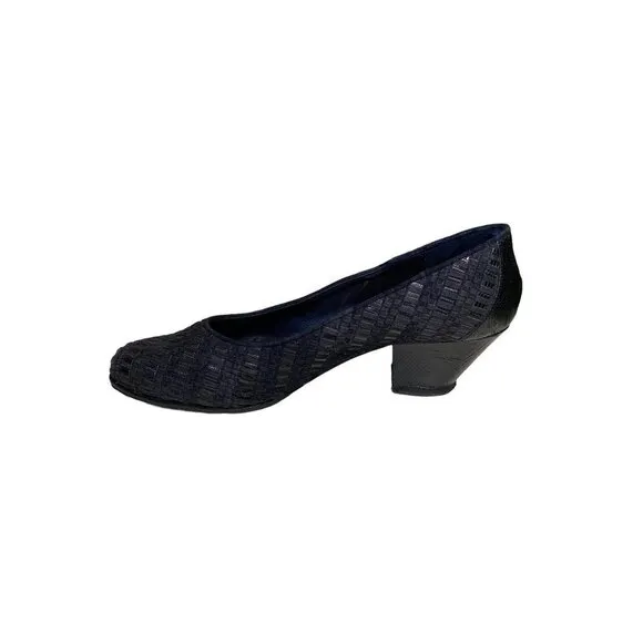 Susan Bennis/Warren Edwards black 5060 viv style shoes women size 9