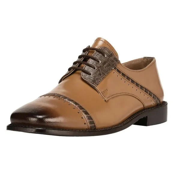 Swish Leather Oxford Style Dress Shoes