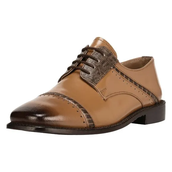 Swish Leather Oxford Style Dress Shoes